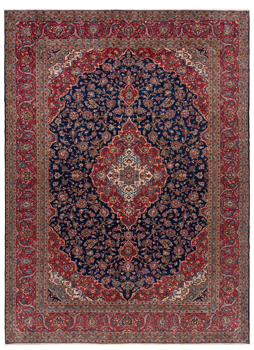Kashan Alfombra Persiana | 398 x 291 cm
