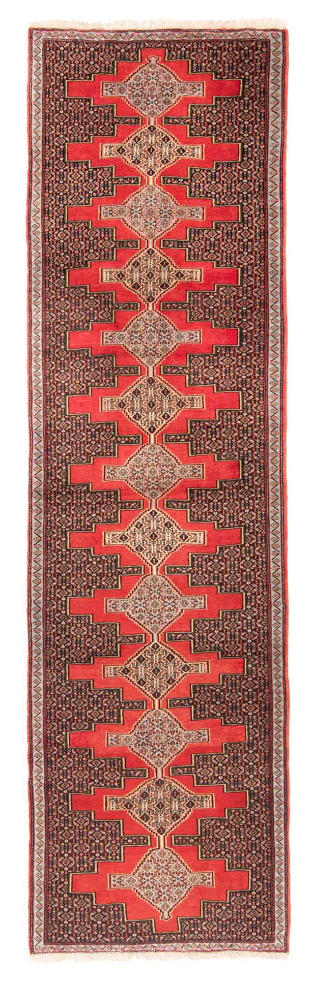 Senneh Alfombra Persa | 323 x 88 cm