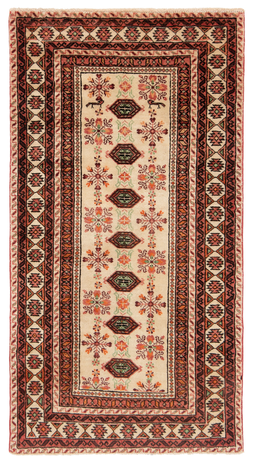 Balouch Persian Rug | 126x69cm