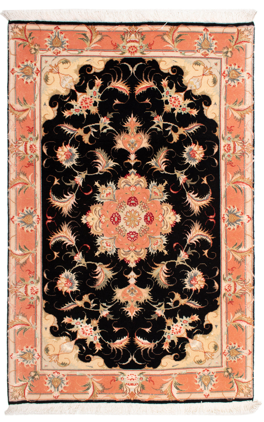 Alfombra Persa Tabriz 50Raj | 113 x 74 cm