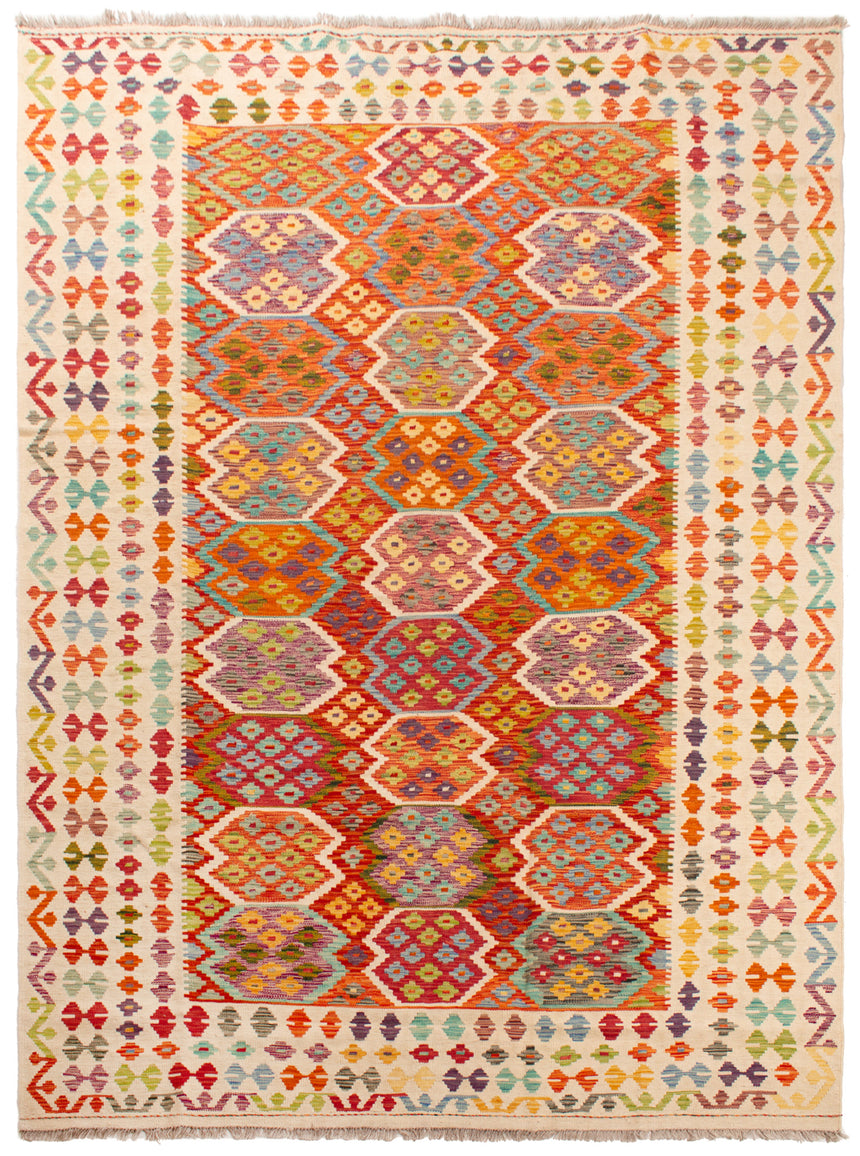 Kilim afgano | 306 x 199 cm