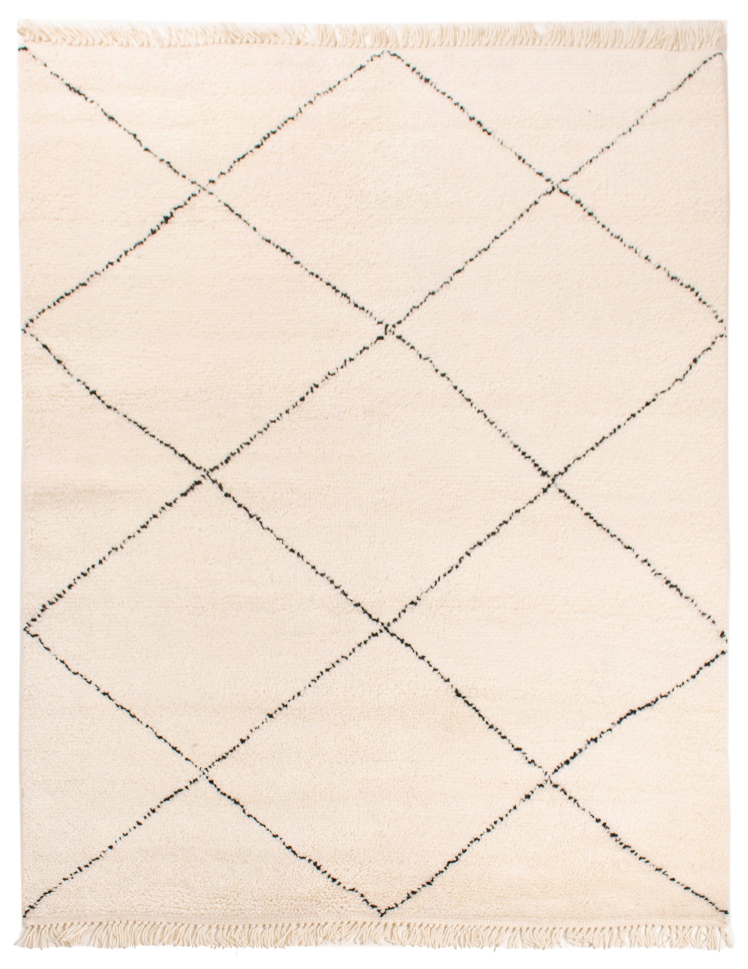 Berber rug with diamond design | 240 x 176 cm