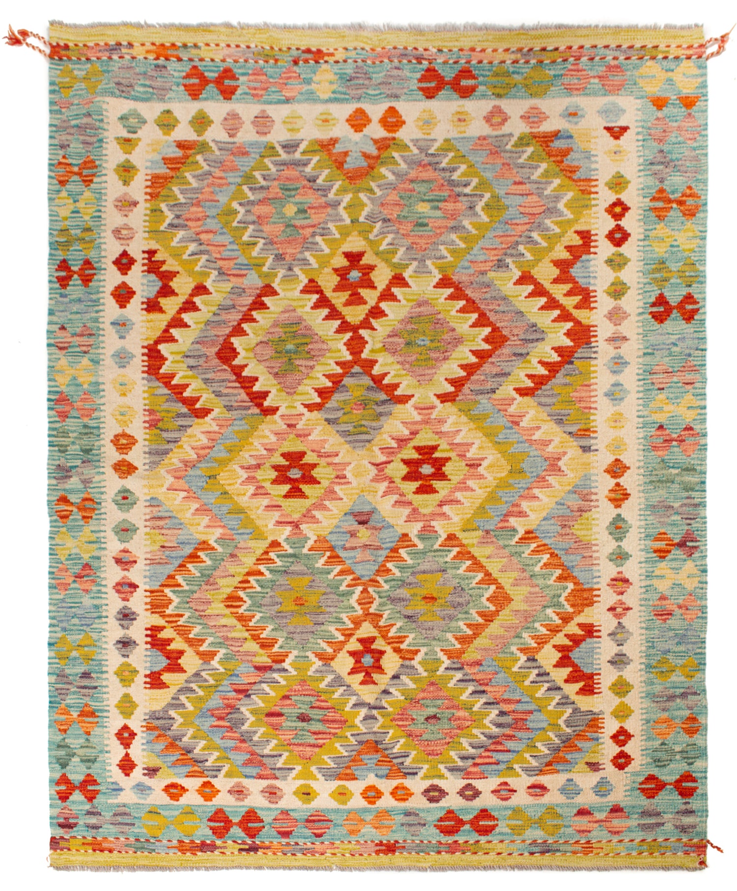 Afghan Kilim | 202 x 150 cm
