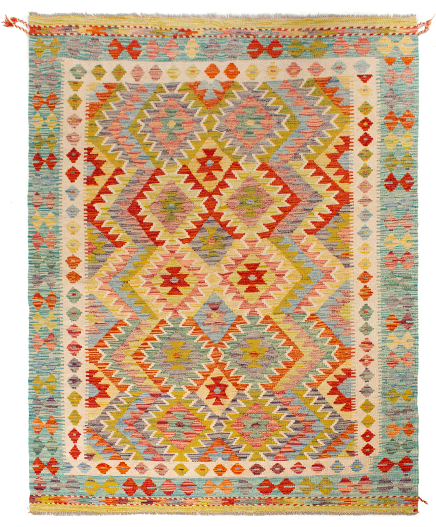 Afghan Kilim | 202 x 150 cm