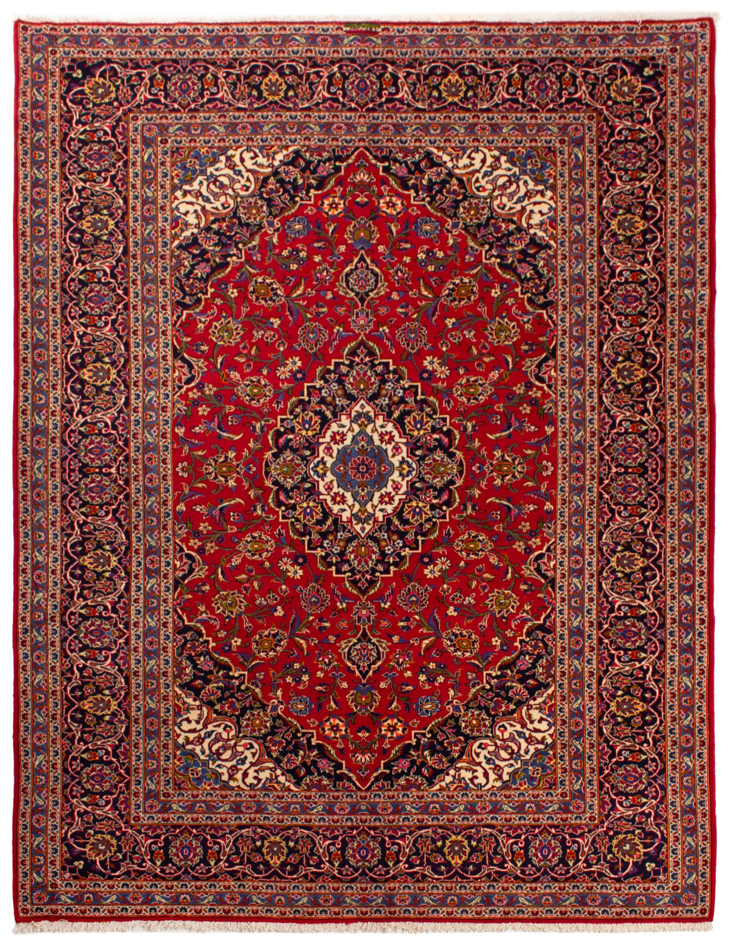 Alfombra Persa Kashan | 296 x 208
