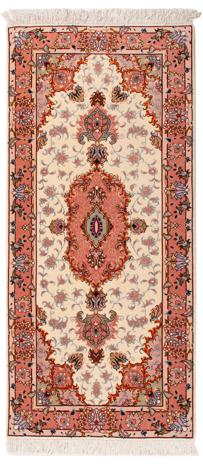 Alfombra Persa Tabriz 50Raj | 159 x 72 cm