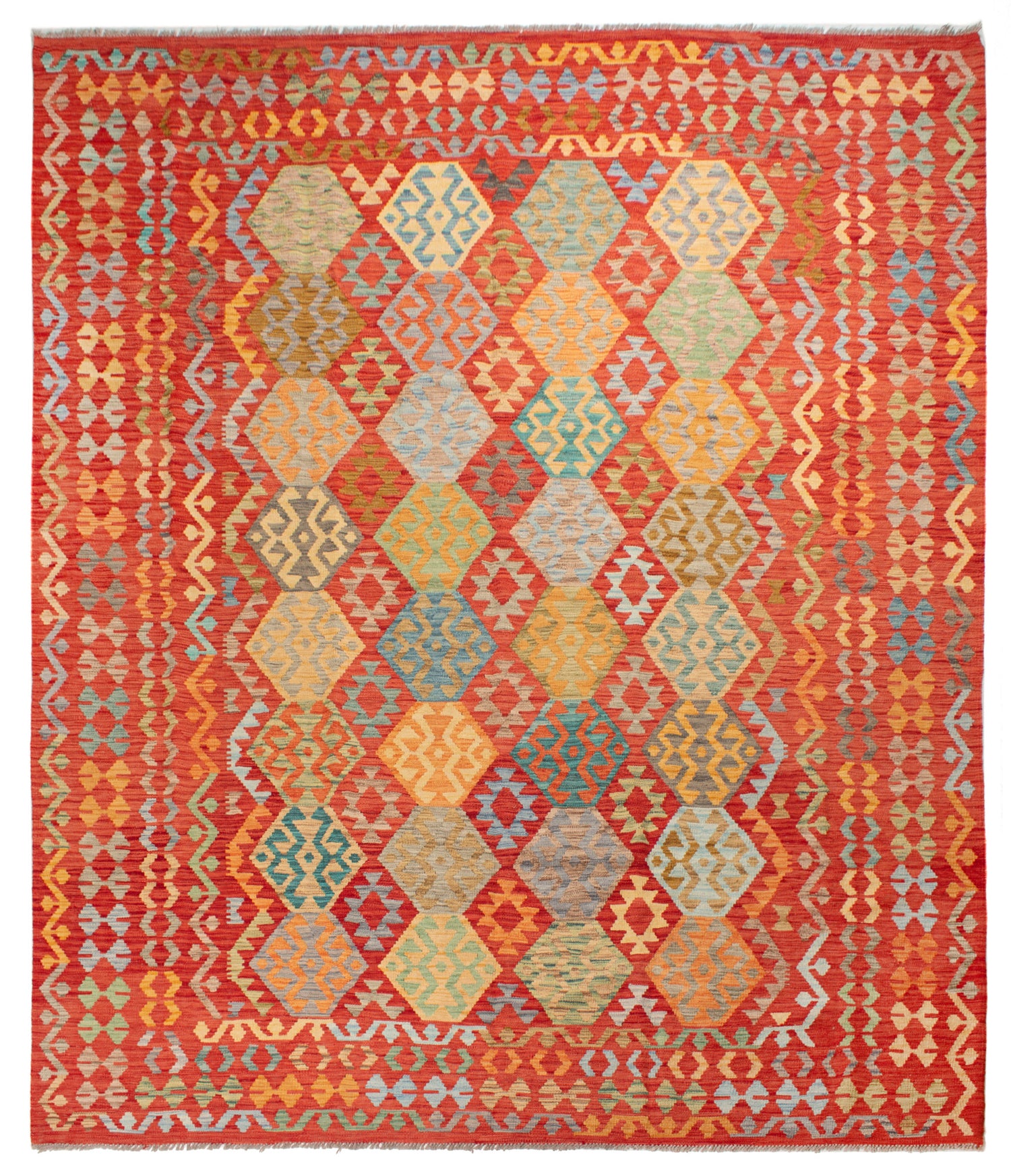 Afghan Kilim | 340 x 252 cm