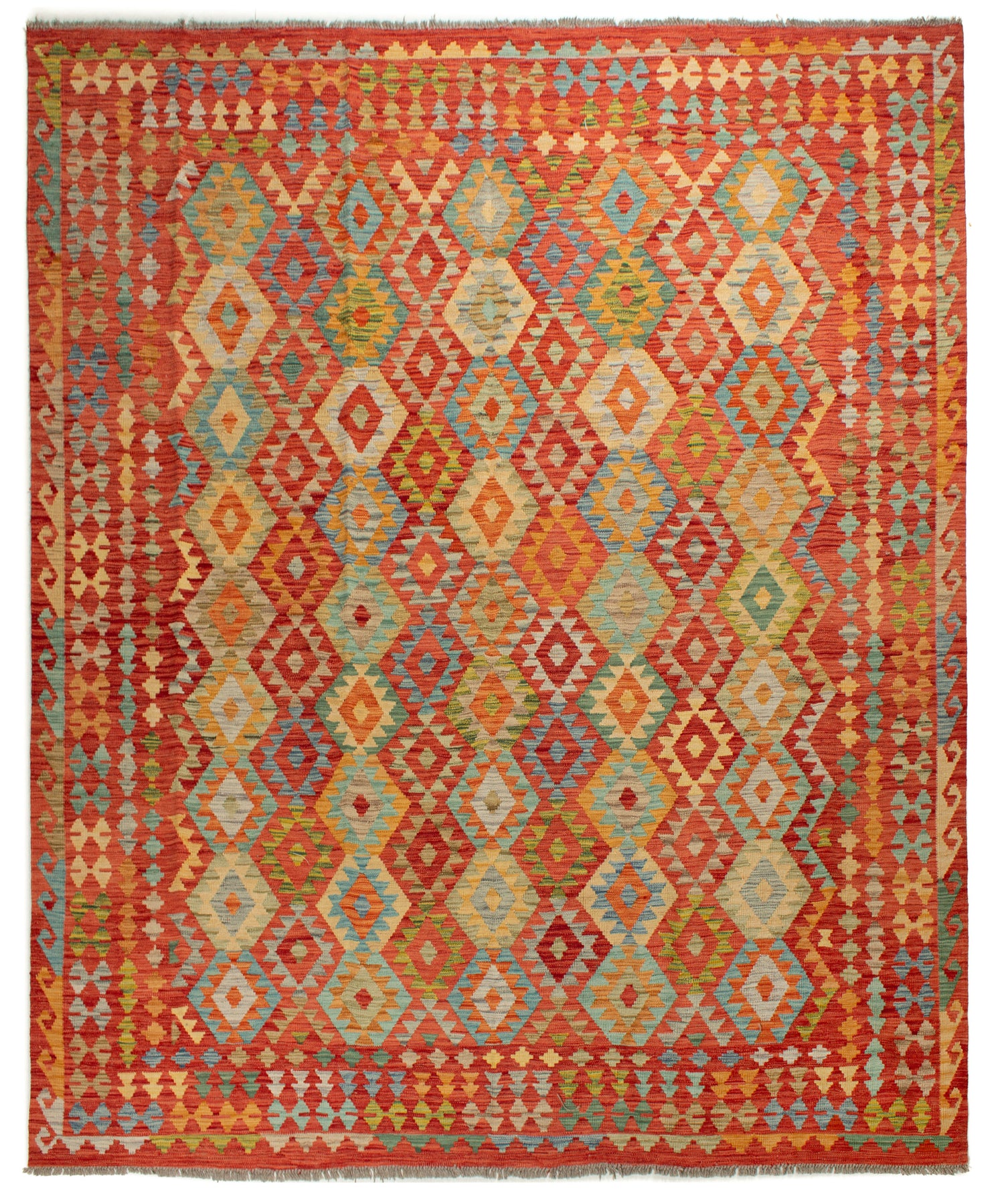 Kilim Afgano | 296 x 246 cm