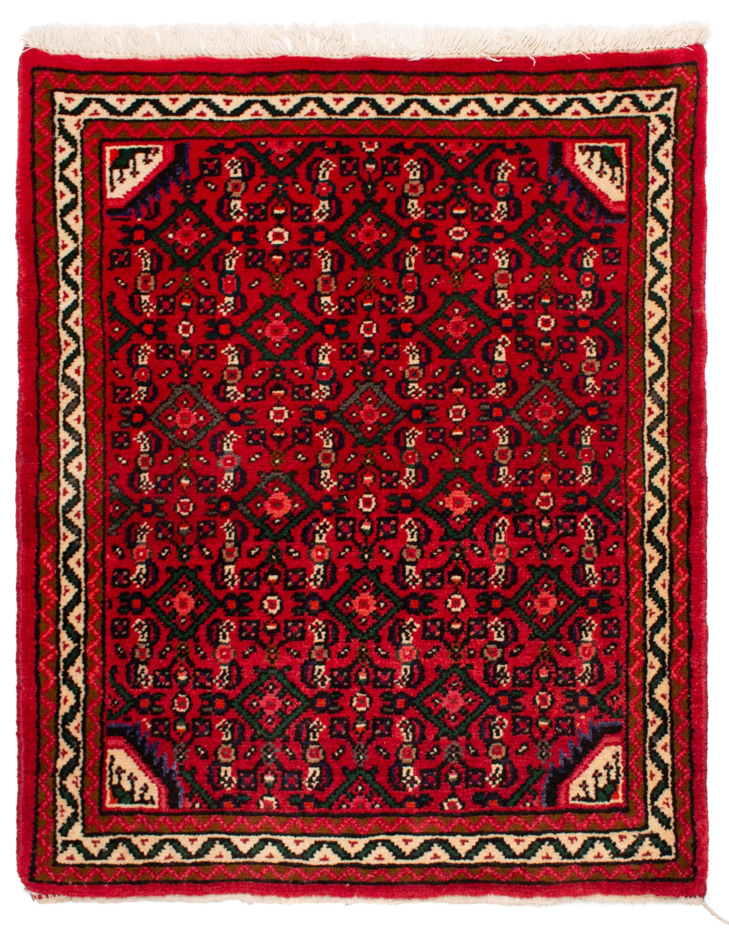 Hamedan Persian Rug | 100 x 84 cm