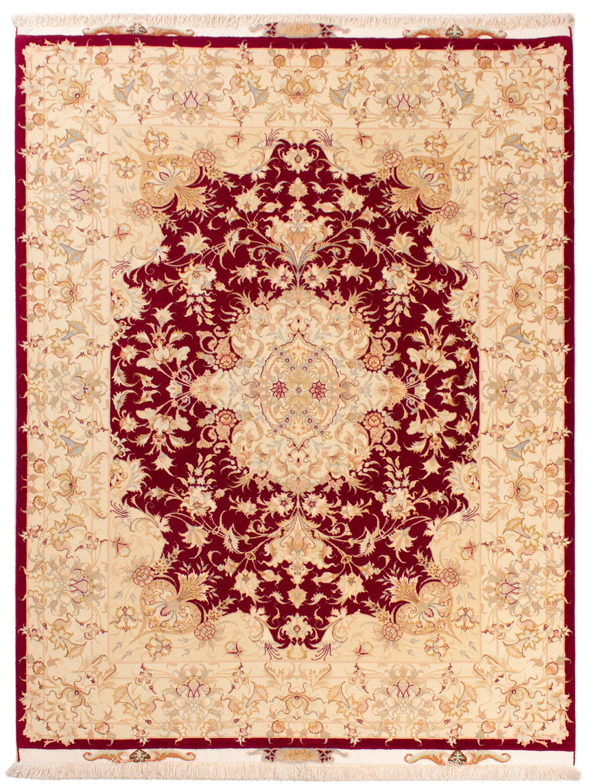 Alfombra Persa Tabriz 50Raj | 197 x 150 cm