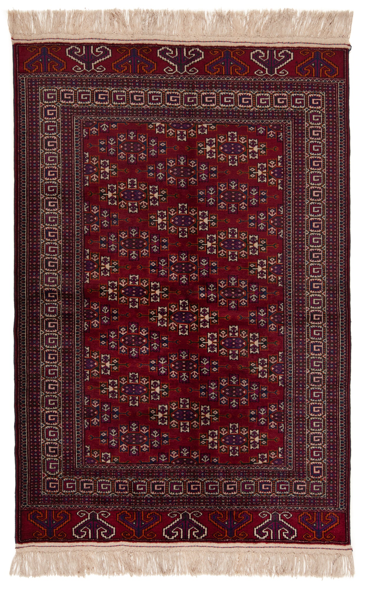 Alfombra afgana Yamoud | 195 x 132 cm