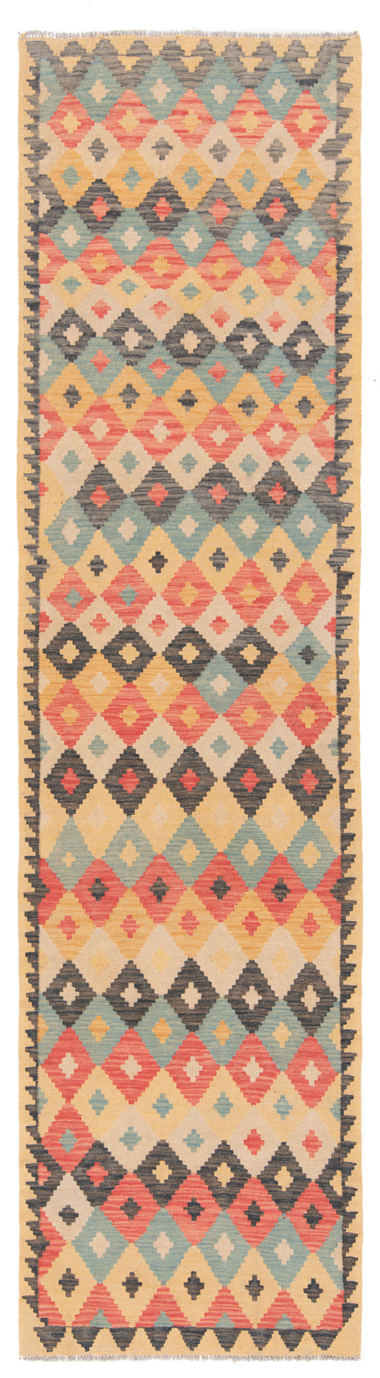 Kilim afgano | 300 x 78 cm