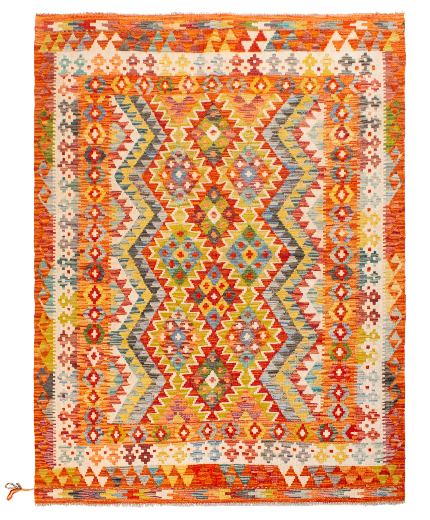 Afghan Kilim | 194 x 146 cm