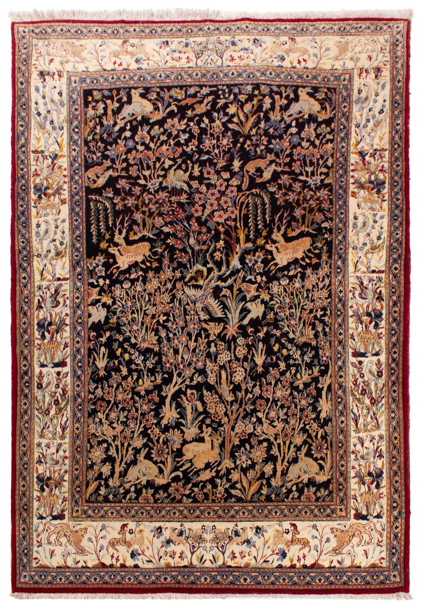 Alfombra Persa Nain Antigua | 238 x 154 cm