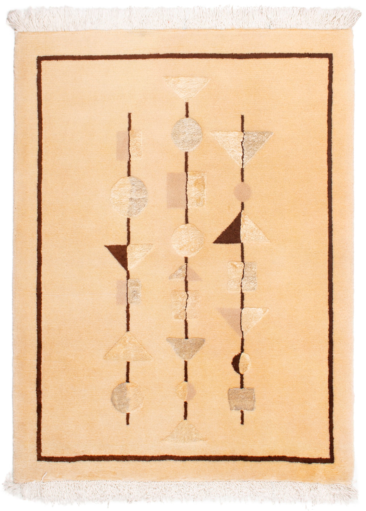 Alfombra Persa Moderna | 100 x 75 cm