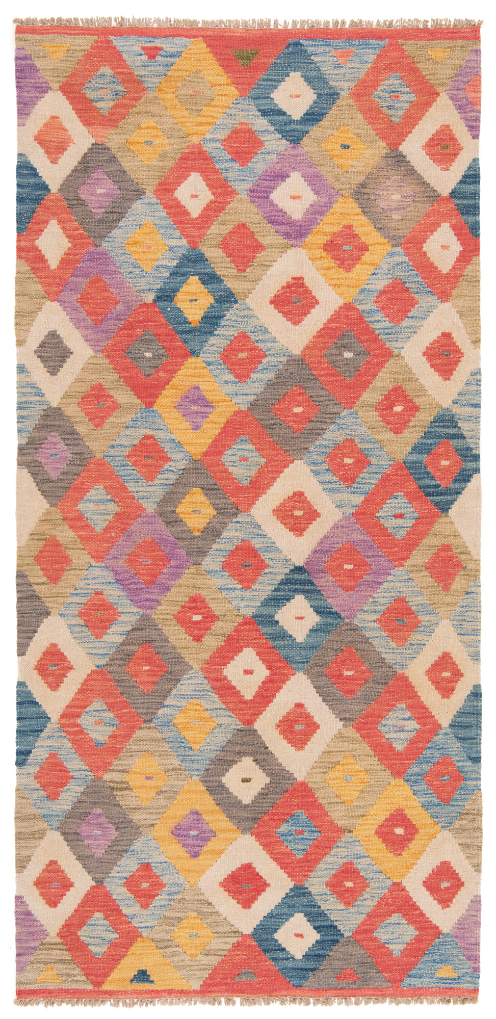 Kilim afgano | 197 x 95 cm