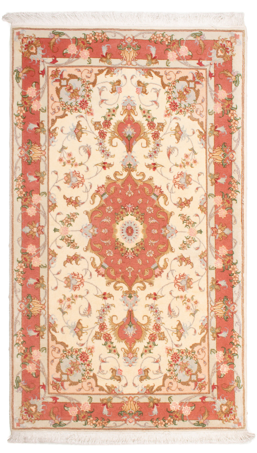 Alfombra Persa Tabriz 50Raj | 128 x 73 cm