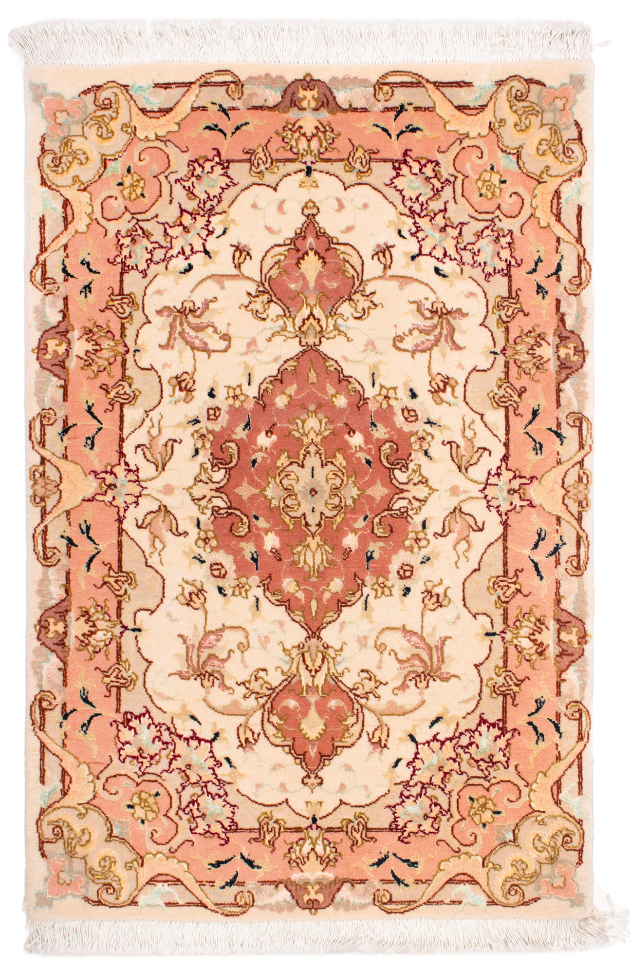 Persian Rug Tabriz 50Raj | 91x59cm