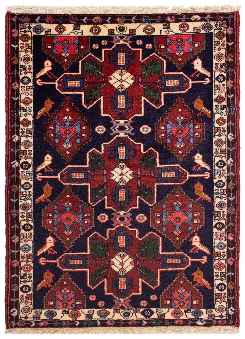 Hamedan Persian Rug | 140 x 100 cm