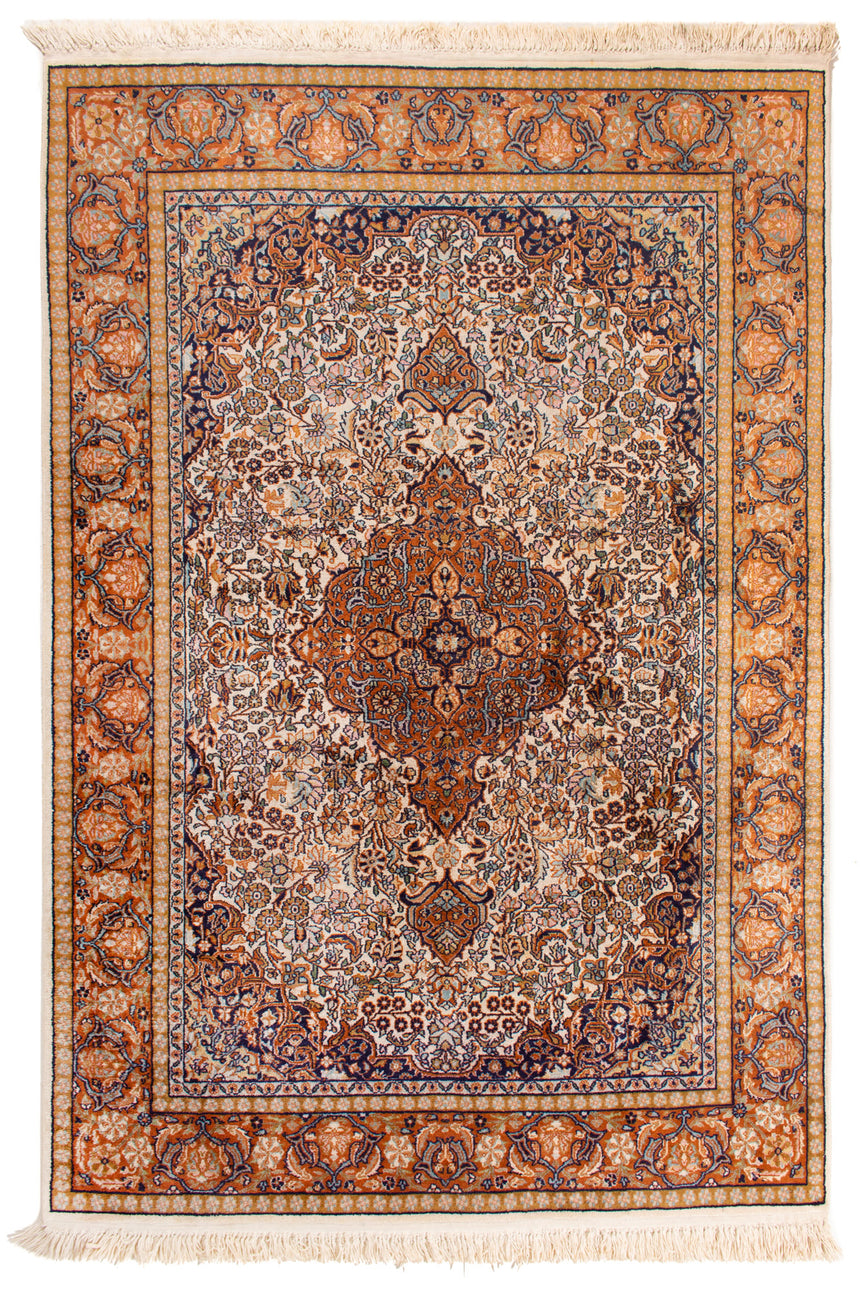 Cashmere Silk Rug | 181 x 120 cm