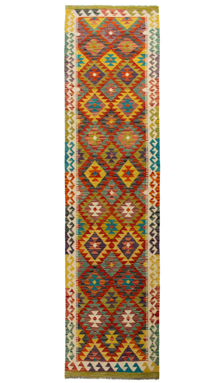 Kilim afegão | 299x79cm