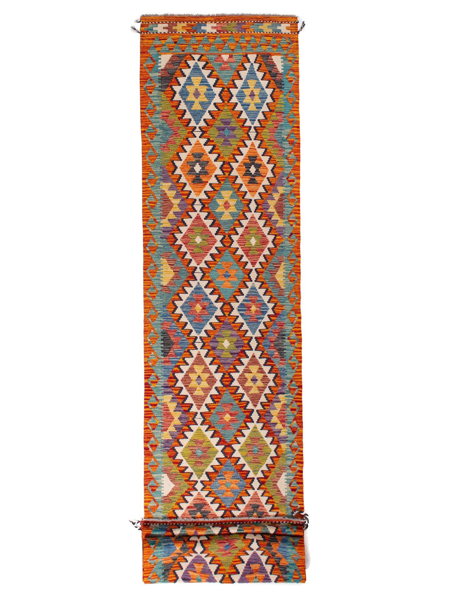 Afghan Kilim | 487 x 80 cm