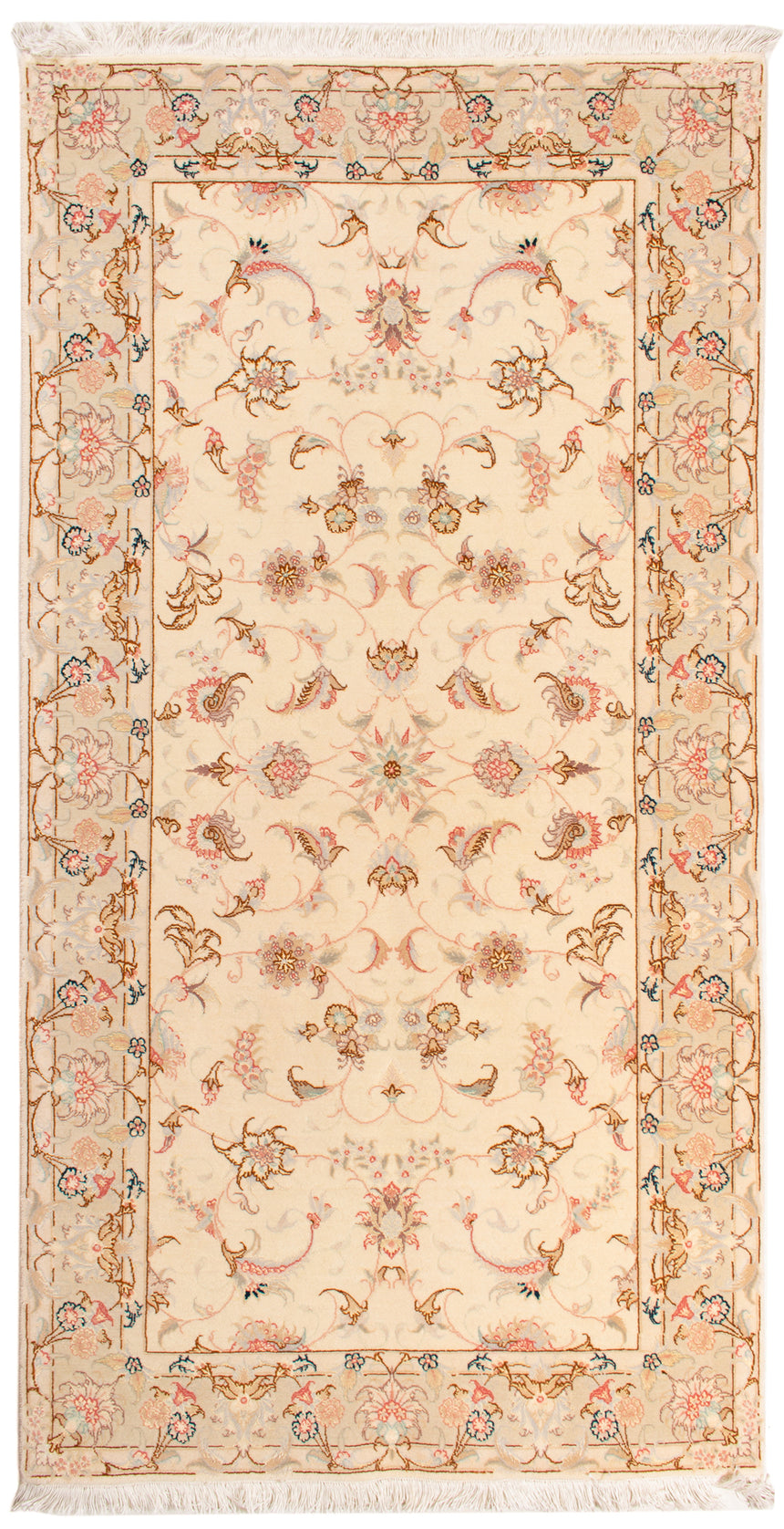 Alfombra Persa Tabriz 50Raj | 195 x 99 cm