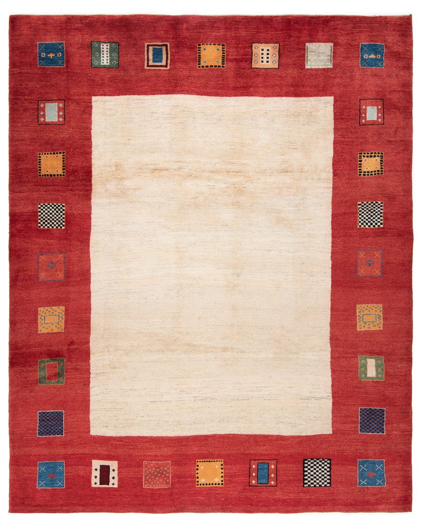 Gabbeh Persian Rug | 391 x 310 cm