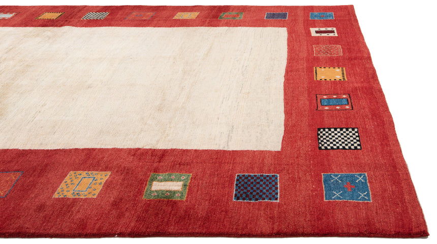 Gabbeh Persian Rug | 391 x 310 cm
