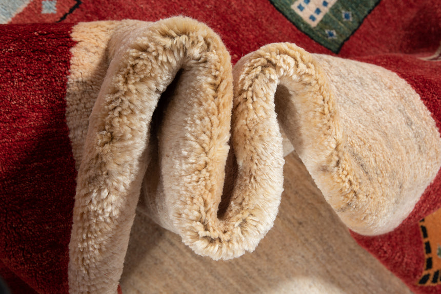 Gabbeh Persian Rug | 391 x 310 cm