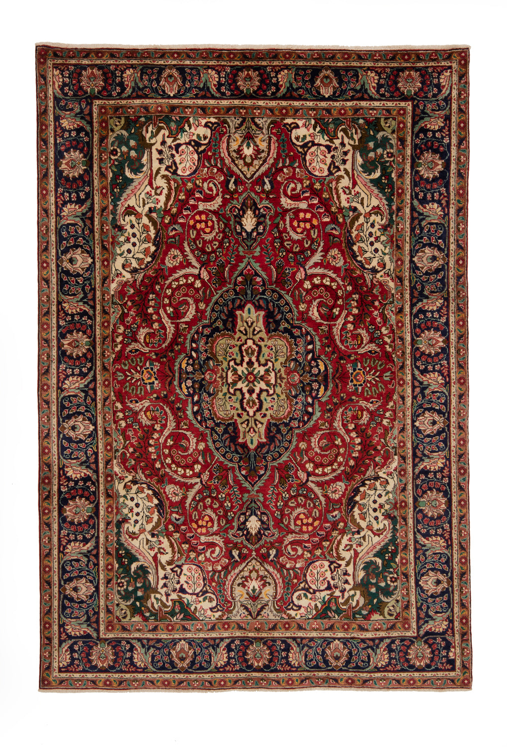 Alfombra persa Tabriz | 306 x 202 cm