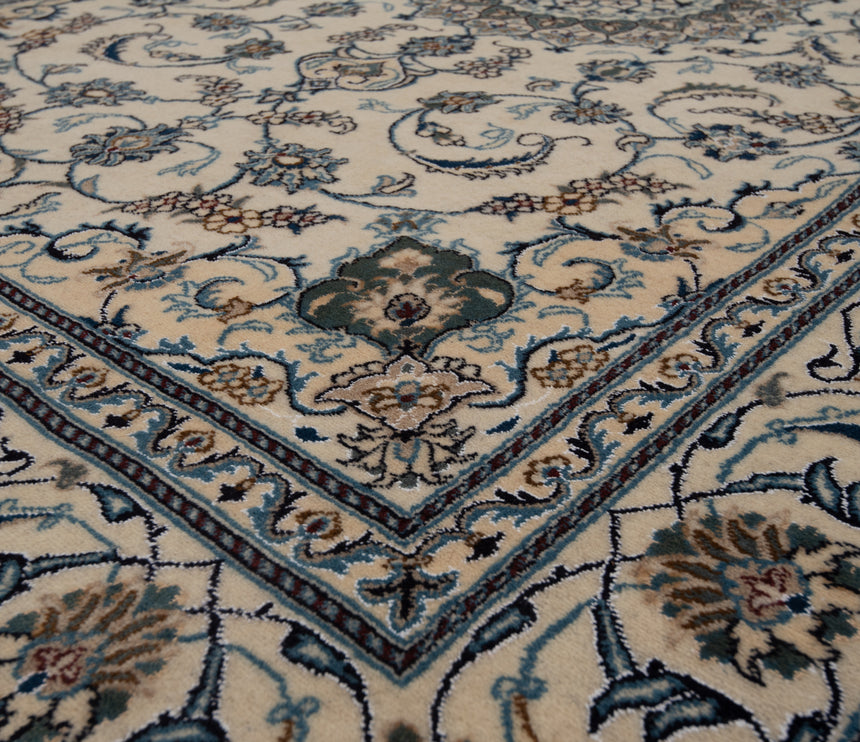 Alfombra persa Nain | 302 x 197 cm