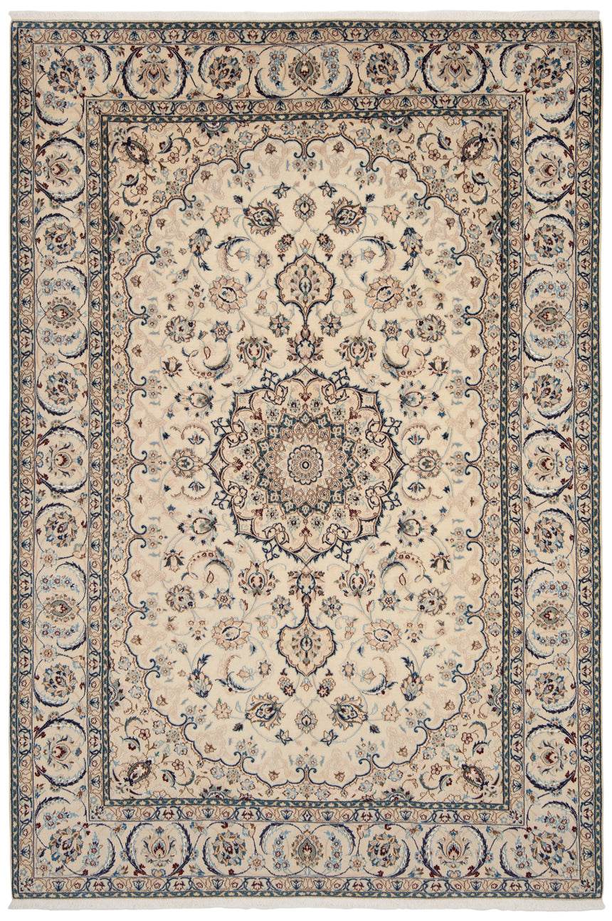 Alfombra persa Nain 9La | 303 x 204 cm