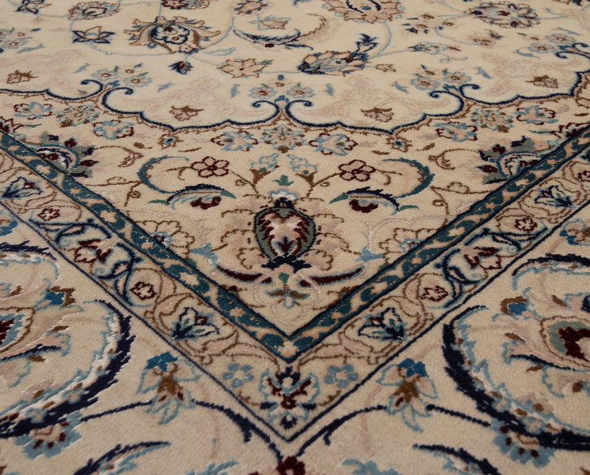 Alfombra persa Nain 9La | 303 x 204 cm