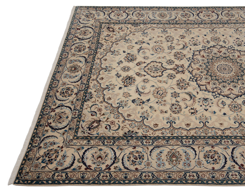 Alfombra persa Nain 9La | 303 x 204 cm