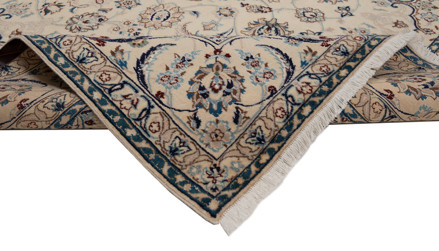 Alfombra persa Nain 9La | 303 x 204 cm