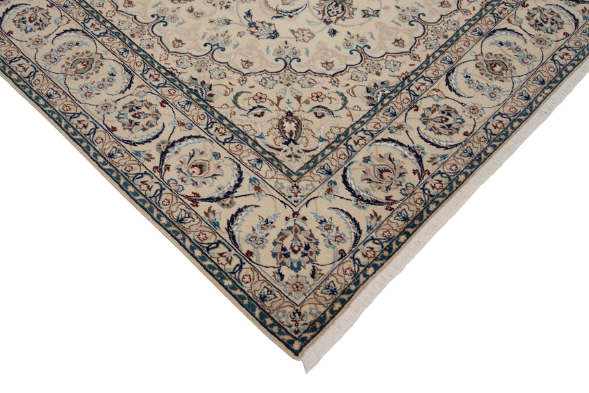 Alfombra persa Nain 9La | 303 x 204 cm