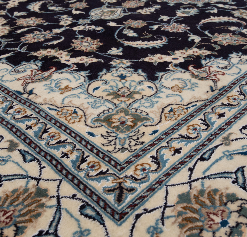 Alfombra persa Nain | 298 x 196 cm
