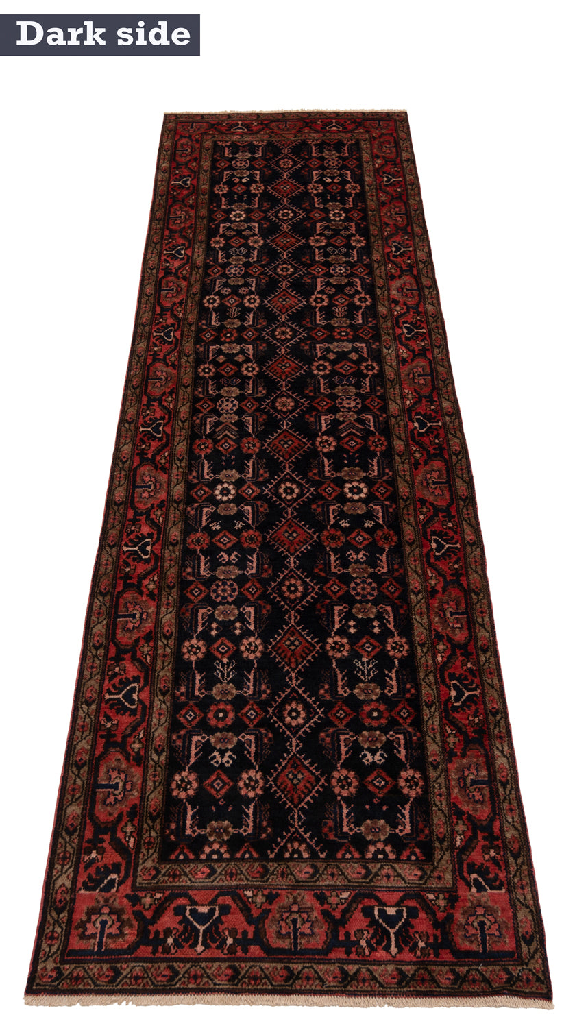 Hamedan Persian Rug | 412 x 98 cm