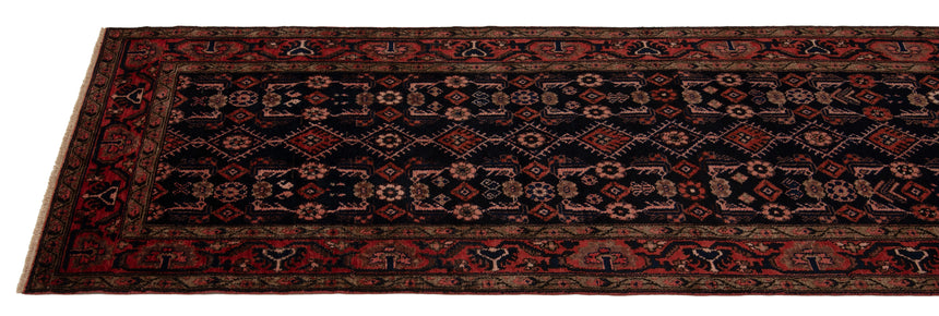 Hamedan Persian Rug | 412 x 98 cm