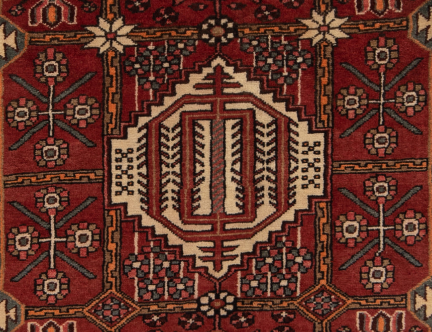 Hamedan Persian rug | 294 x 100 cm