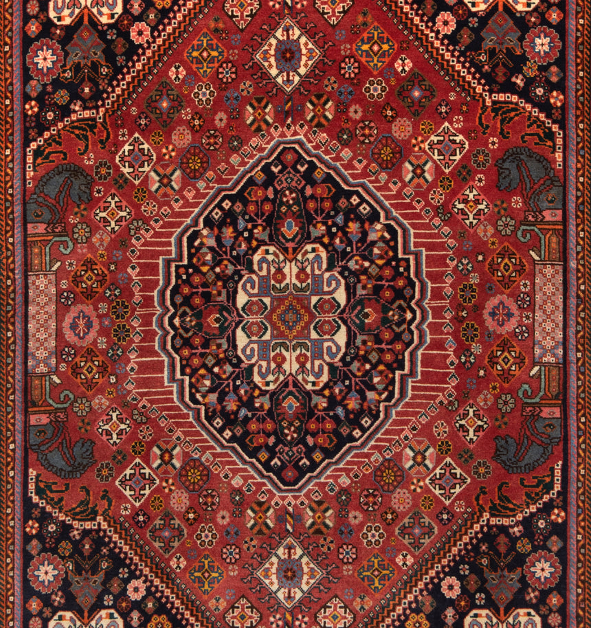Alfombra persiana Shiraz | 159 x 107 cm