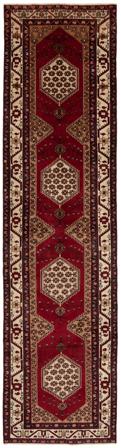 Hamedan Persian Rug | 398 x 107 cm
