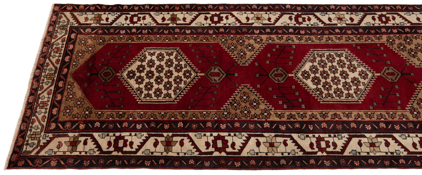 Hamedan Persian Rug | 398 x 107 cm