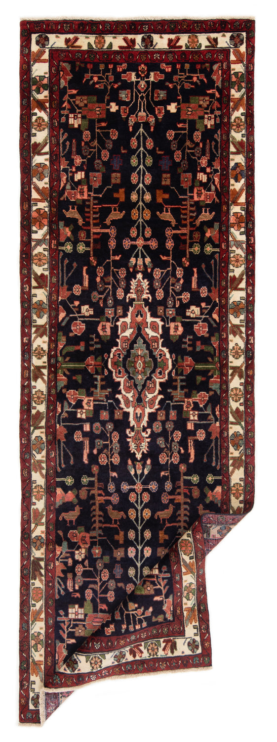 Hamedan Persian Rug | 304 x 101 cm