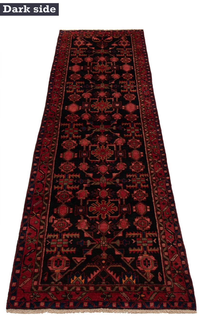 Alfombra persa Hamedan | 389 x 102 cm