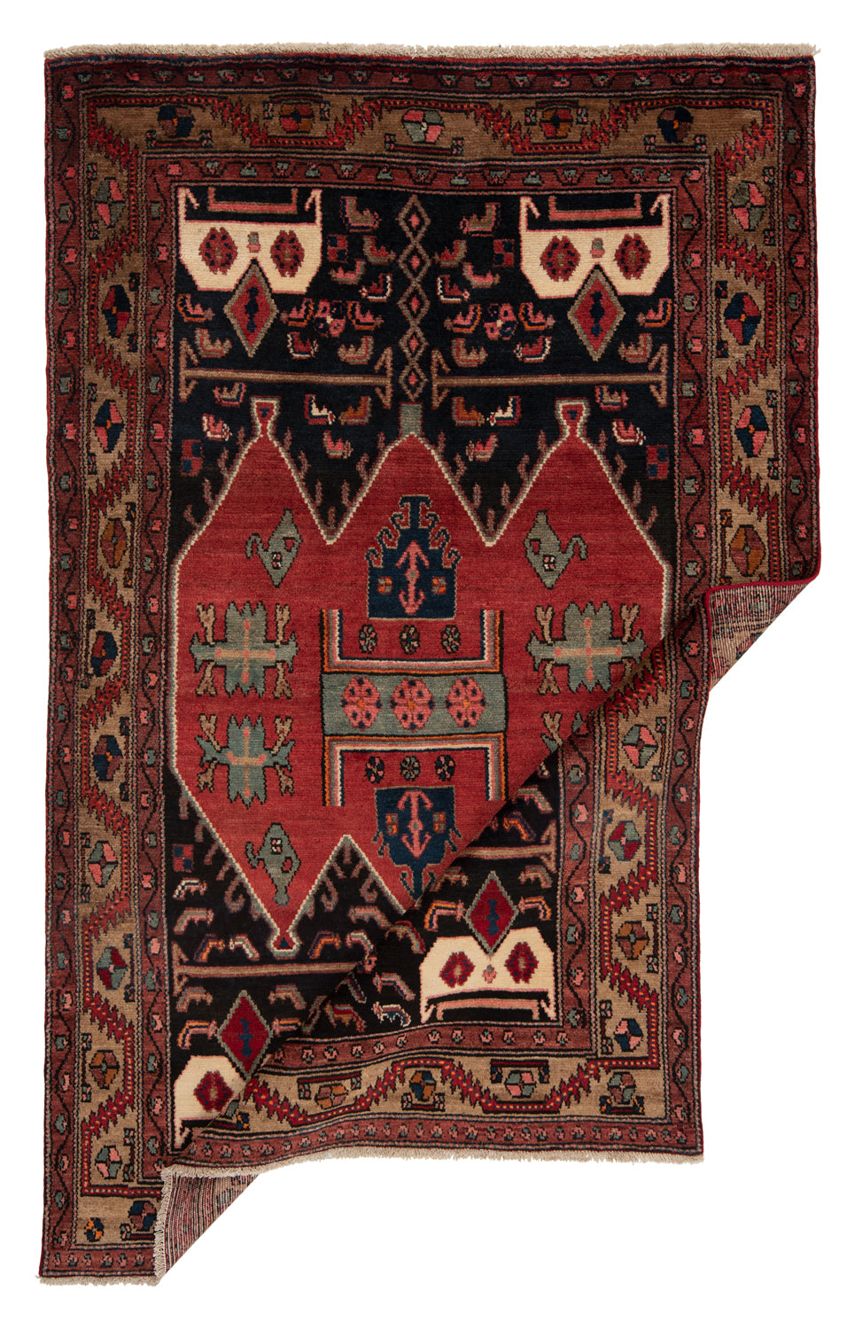Alfombra persa Hamedan | 224 x 144 cm