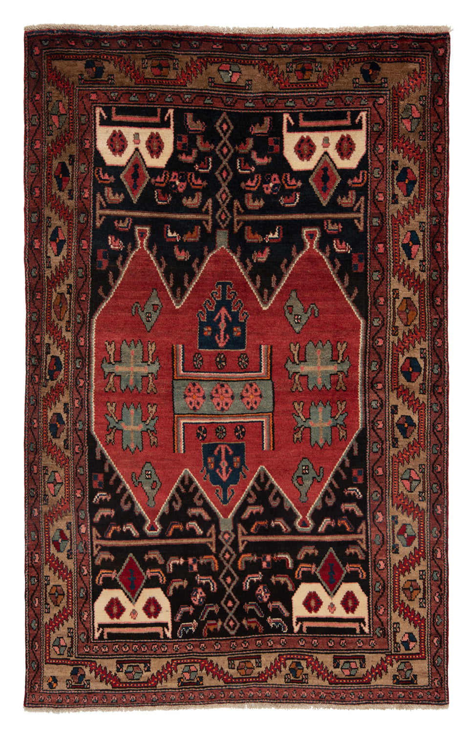 Alfombra persa Hamedan | 224 x 144 cm