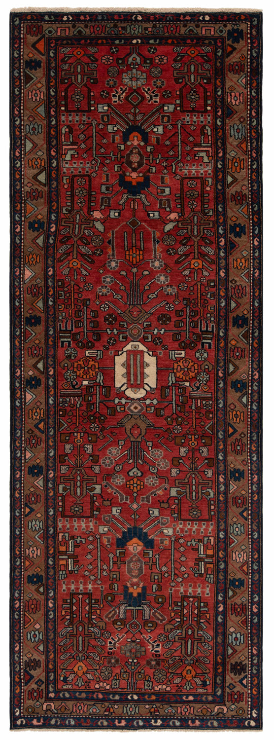 Hamedan Mehraban Persian Rug | 295 x 104 cm