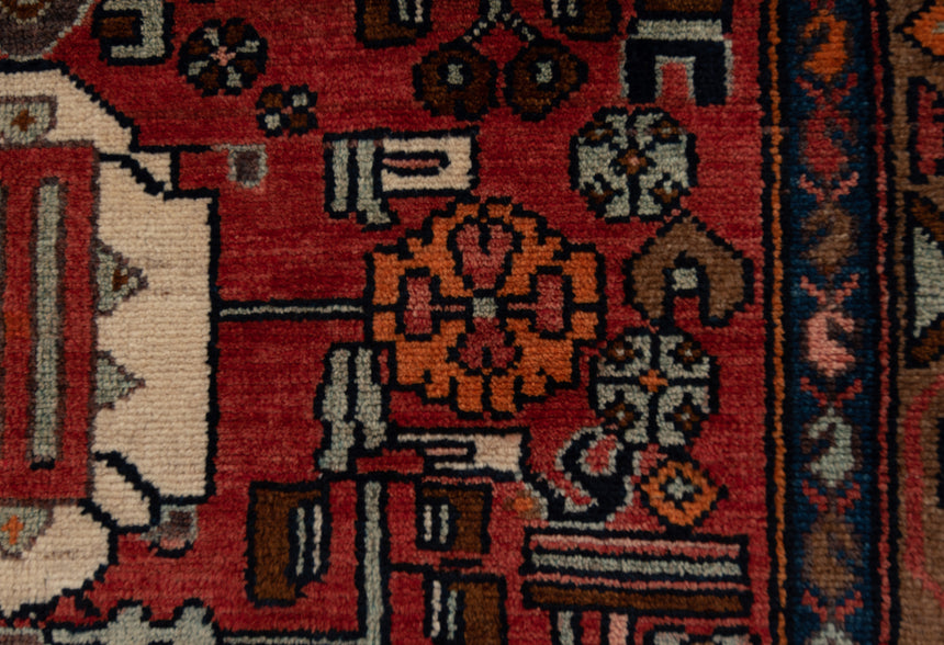 Hamedan Mehraban Persian Rug | 295 x 104 cm